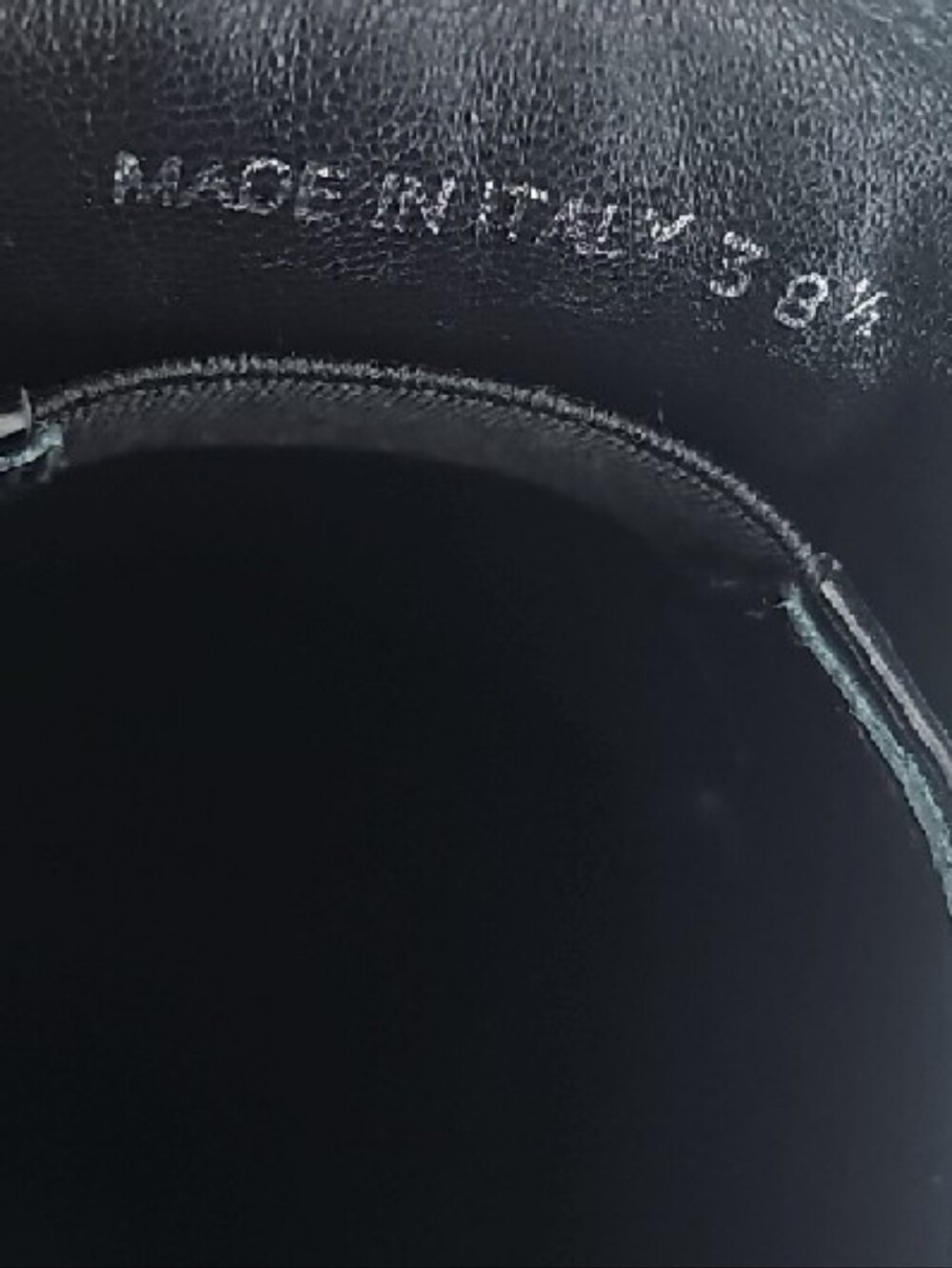Prada Black Heeled Loafers with Silver Logo Triangle - Picture 9 of 10